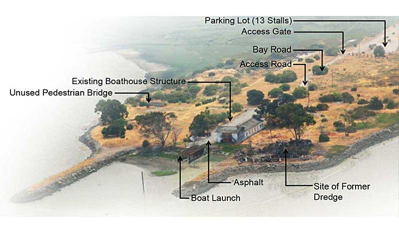 Cooley Landing Site Plan for when it was the Palo Alto Boat Works