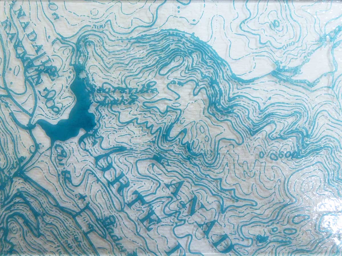 1897 Topographic Map of Searsville Reservoir