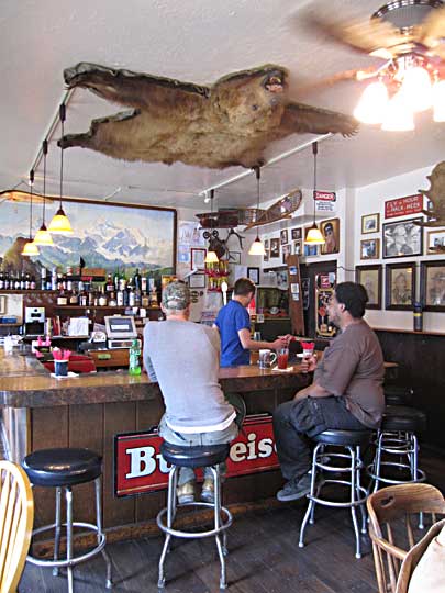Bar at Fairview Inn, Talkeetna