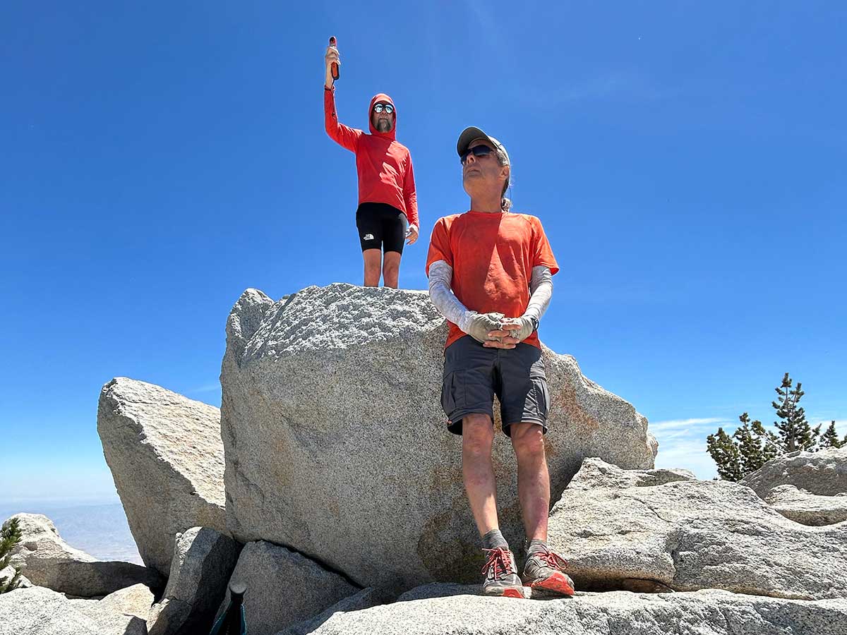 SanJacJon on the summit of Mt. San Jacinto