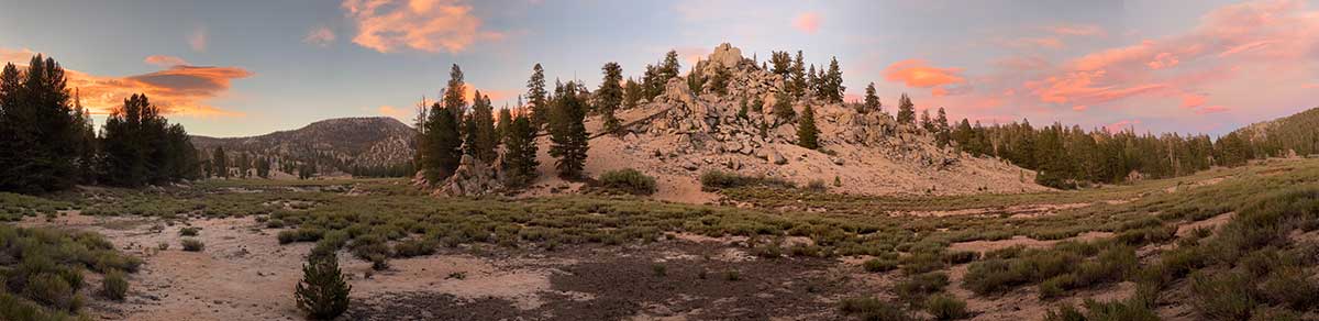 Sunset at Diaz Creek