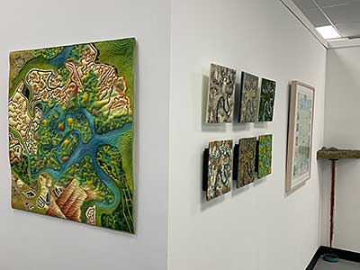 'Wetlands Take Over' and "Hard & Soft' in 'Art on the Edge' Exhibit at the Peninsula Museum of Art
