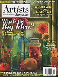 Cover of the Artists Magazine